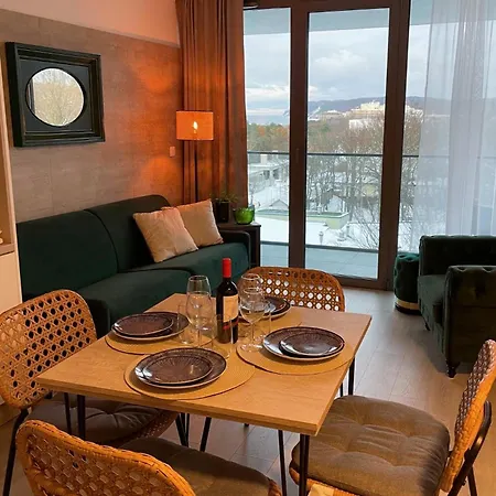 Lux Sea Towers - Wellness Spa, Gym & - Seaview By Rent Like Apartment *