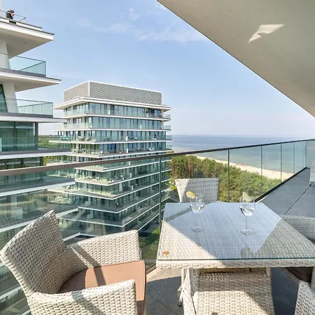 Apartament Lux Sea Towers - Wellness Spa, Gym & - Seaview By Rent Like